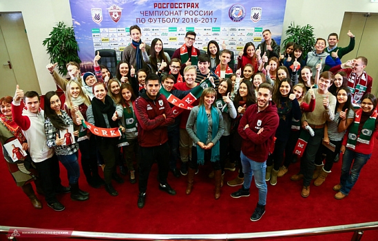 10В класс посетил «Казань Арену»