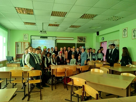Визит школьников и преподавателей из города Жуковский