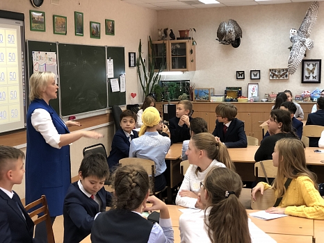 Визит школьников и преподавателей из города Жуковский