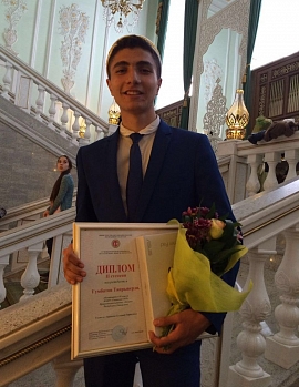 Гумбатов Танры — призер Международной олимпиады по татарскому языку и литературе